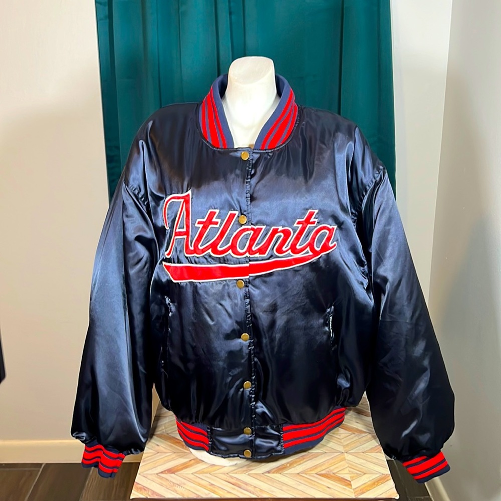 Renegade Outerwear Atlanta Insulated Satin Bomber Jacket